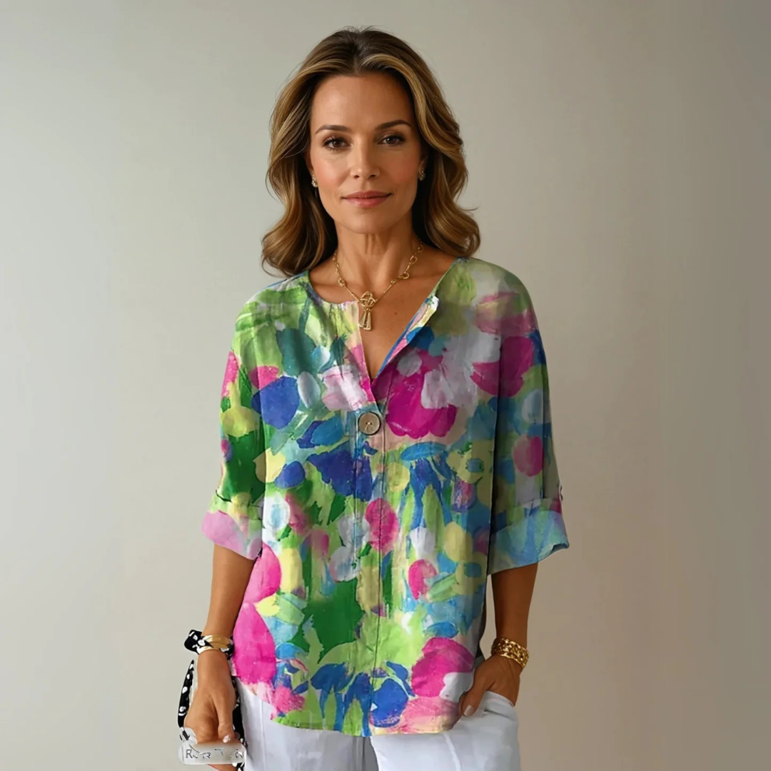 Giovanna – Zeitlose Vintage-Bluse