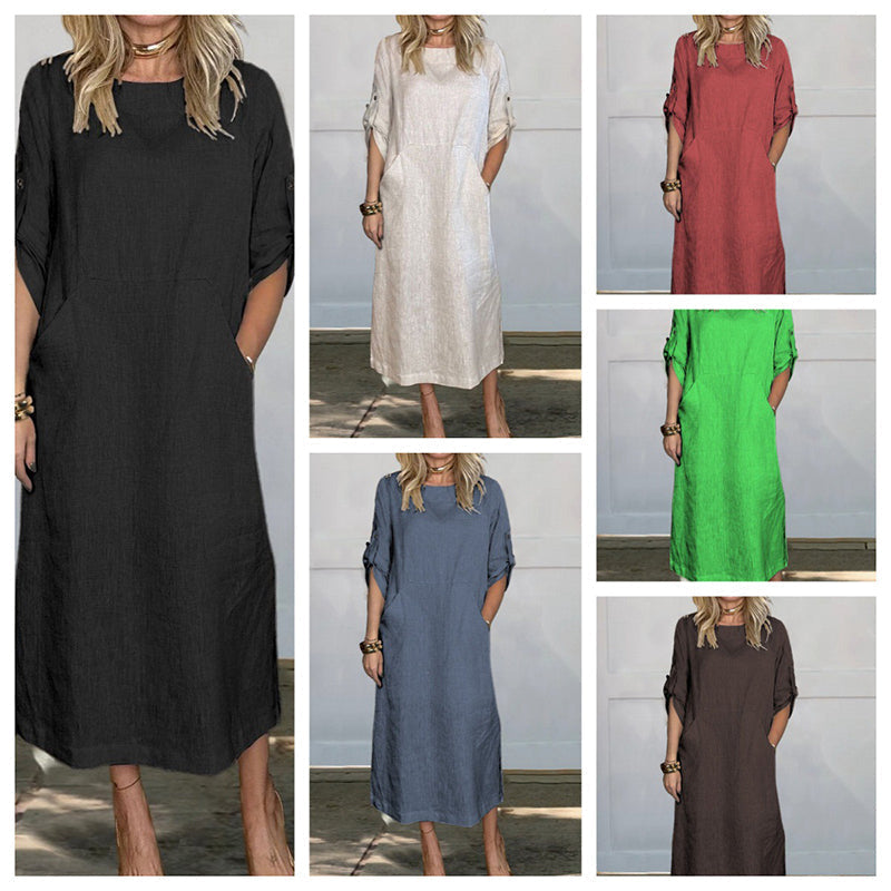 Lina – Elegantes Bauchabdeckendes Kleid