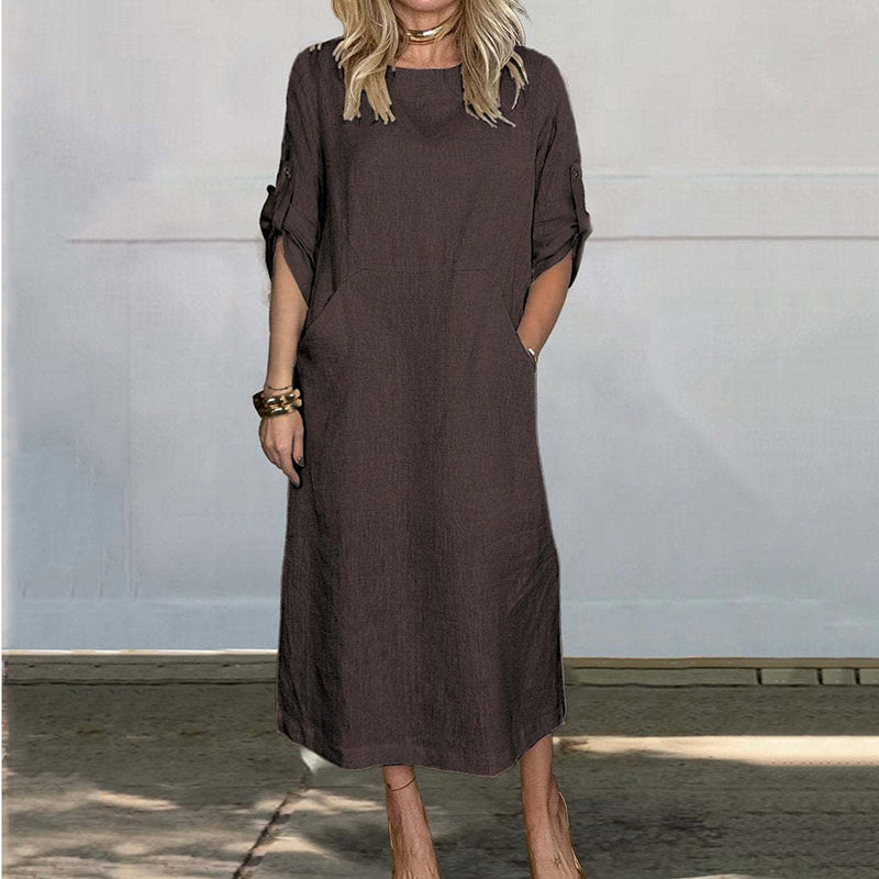 Lina – Elegantes Bauchabdeckendes Kleid