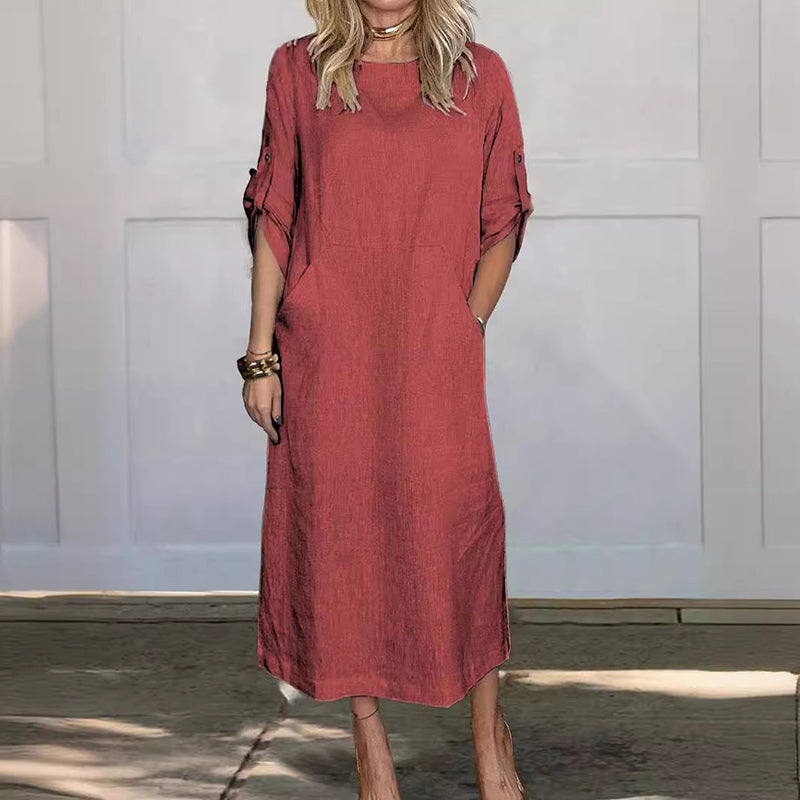 Lina – Elegantes Bauchabdeckendes Kleid