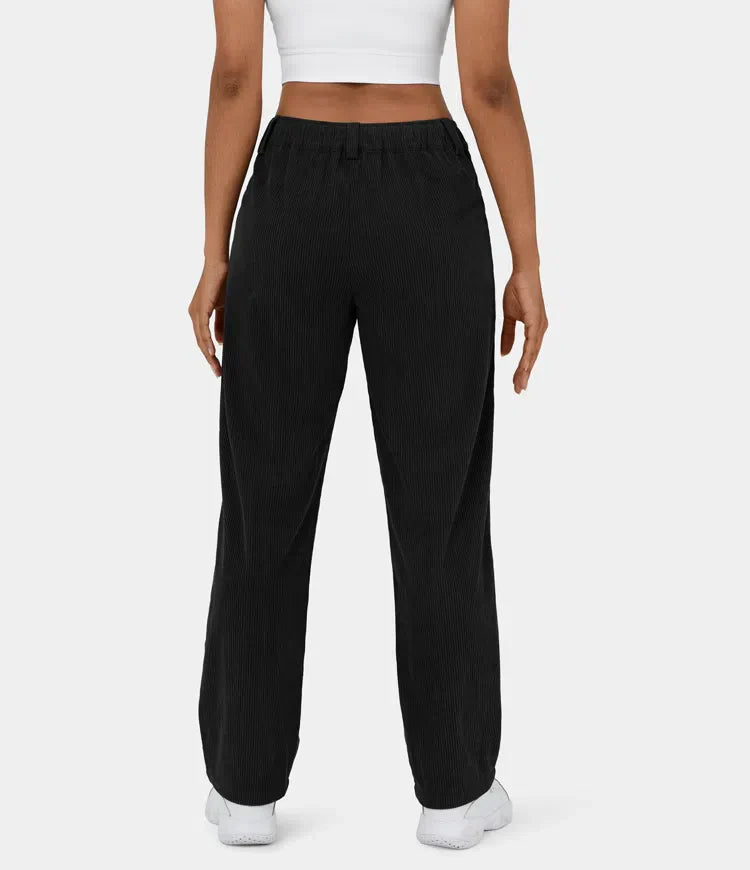 LUSSO™ – Figurbetonte Relaxhose mit weitem Bein