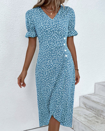 Fiona – Leichtes Sommerkleid mit Blumenmuster