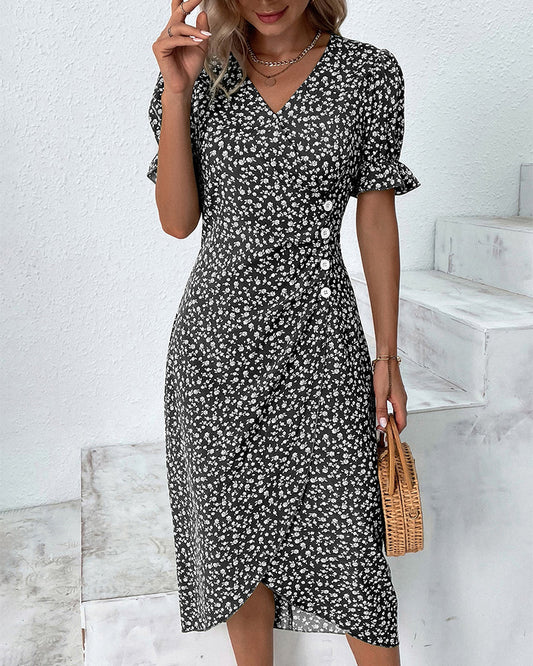 Fiona – Leichtes Sommerkleid mit Blumenmuster