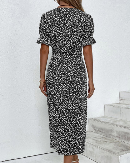 Fiona – Leichtes Sommerkleid mit Blumenmuster