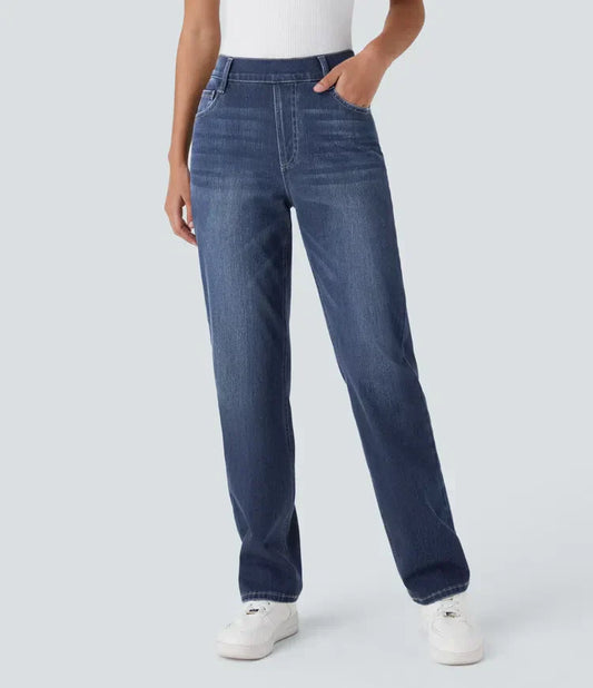 LUSSO™ | Bequeme Hose mit Hohem Bund und Elastischem Material