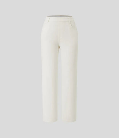 LUSSO™ | Bequeme Hose mit Hohem Bund und Elastischem Material