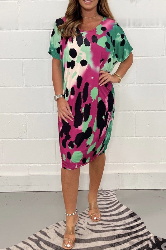 Tanya – Elegantes Maxikleid mit Bauchbedeckung