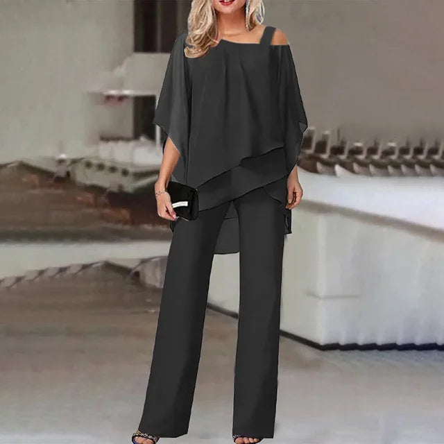Delilah – Damen Sommer-Set mit schulterfreiem Design