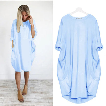 Helena – Elegantes Kleid mit Rundhalsausschnitt