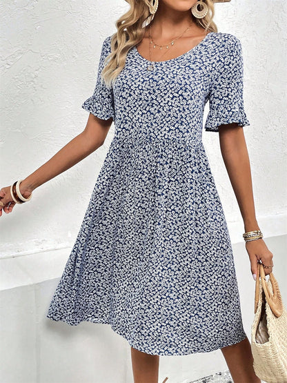 Agatha – Sommerkleid mit Blütenprint
