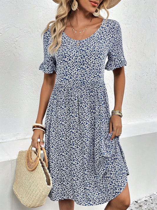 Agatha – Sommerkleid mit Blütenprint
