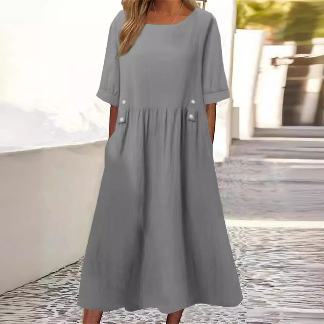 Chloe - Sommer Midikleid