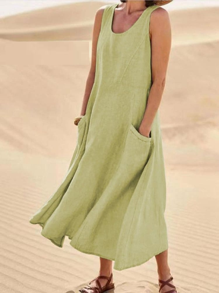 Rachel – Ärmelloses Sommerkleid