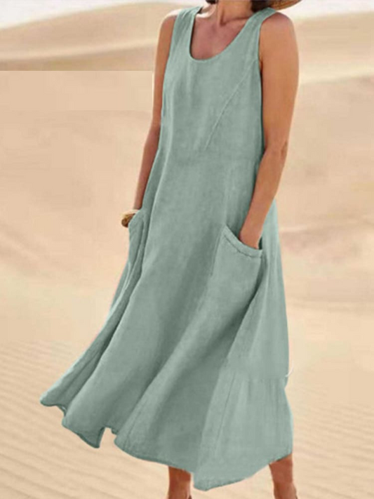 Rachel – Ärmelloses Sommerkleid