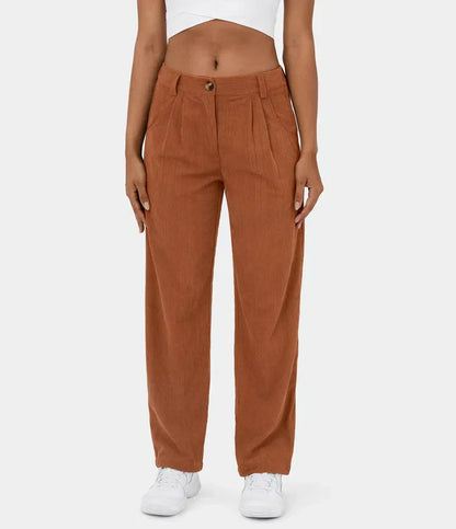 LUSSO™ – Figurbetonte Relaxhose mit weitem Bein