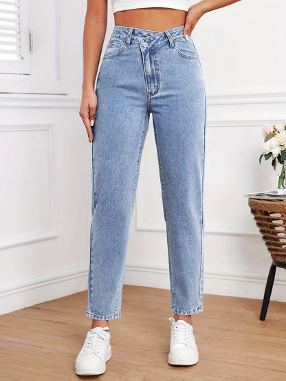 LUSSO™ - Trendy High-Waisted Jeans