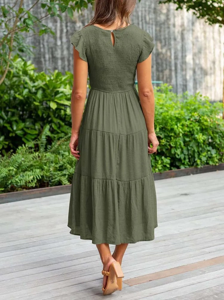 Marlene – Elegantes Kleid mit Bauchabdeckung