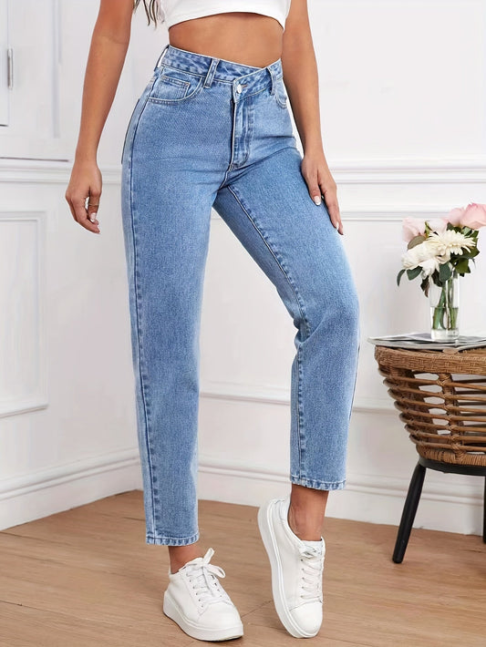 LUSSO™ - Trendy High-Waisted Jeans