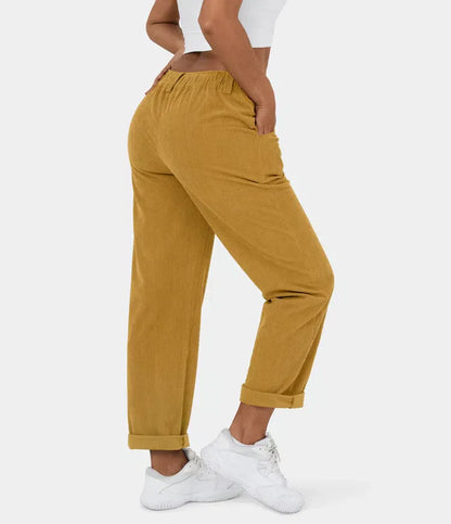 LUSSO™ – Figurbetonte Relaxhose mit weitem Bein