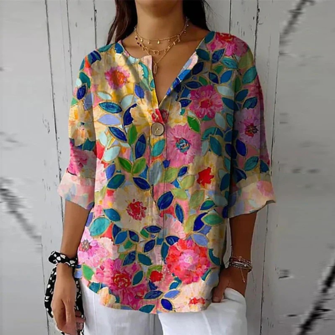 Giovanna – Zeitlose Vintage-Bluse