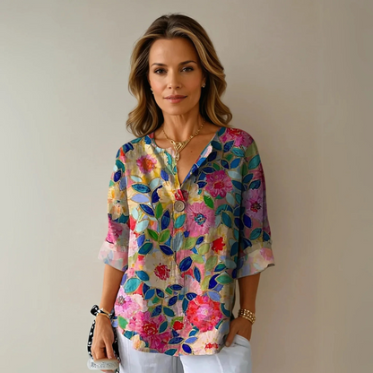Giovanna – Zeitlose Vintage-Bluse
