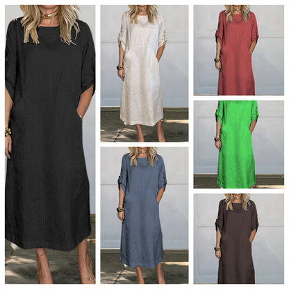 Lina – Elegantes Bauchabdeckendes Kleid