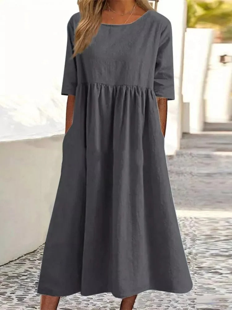 Susan – Zeitloses Midikleid